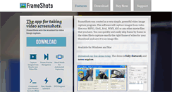 Desktop Screenshot of frame-shots.com